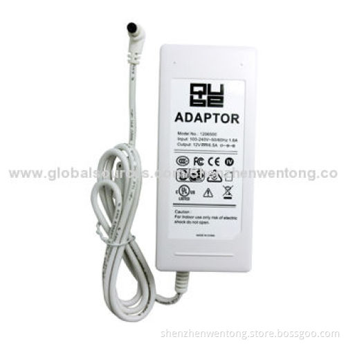 12V/6.5A AC/DC adapter